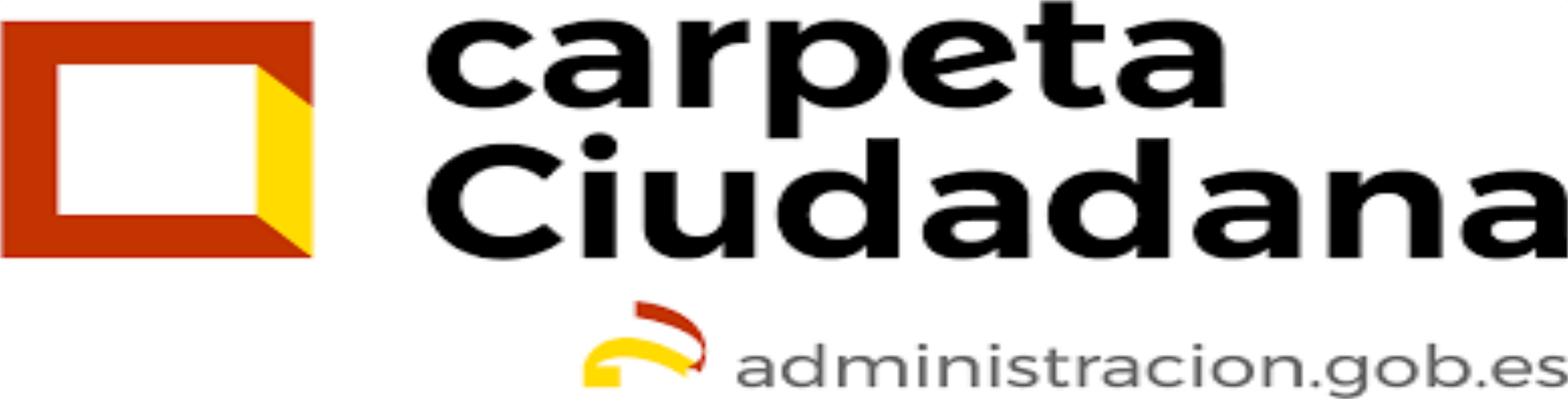 Logo y enlace a Carpeta Ciudadana